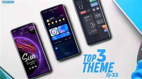 Top 3 Cool Miui 12 VIP Themes MIUI 13 Theme Customisation Control