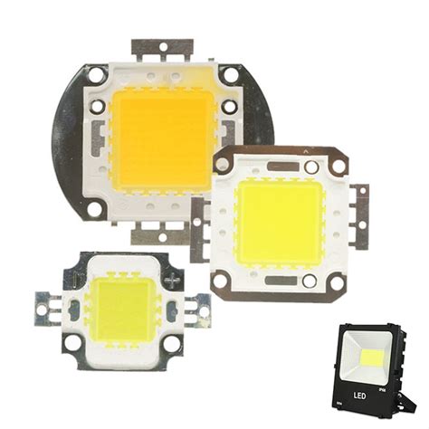 Chip LED Cob de alta potencia iluminación blanca cálida 10W 20W 30W