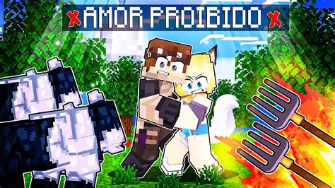 AMOR PROIBIDO de UM CAÇADOR e uma GAROTA LOBISOMEM no Minecraft Alex