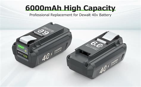 40v 60a Replacement Battery For Ryobi 40v Lithium Battery Compatible With Ryobi