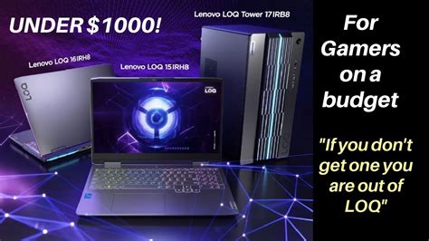 What An Rtx Laptop Under Lenovo Loq Gaming Youtube