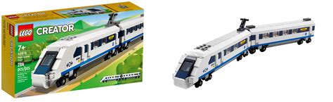 January Winter 2022 LEGO Creator Expert 40518 High-Speed Train ...