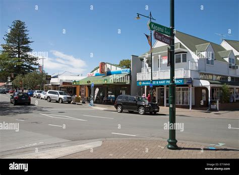 Warkworth town North island peninsula New Zealand Stock Photo - Alamy