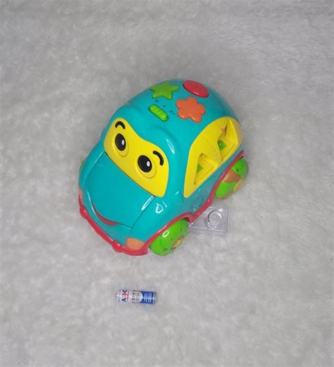 Elc Car Shape Sorter Bukan Hasbro Vtech Leapfrog Bandai Takara Tomy