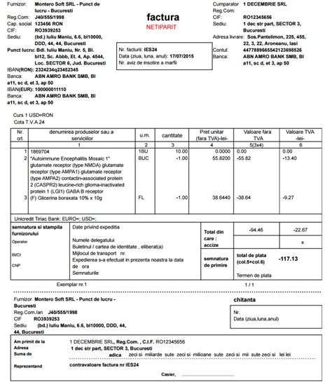 Factura Client Model Factura Client Cu Chitanta Docs 93912 Hot Sex