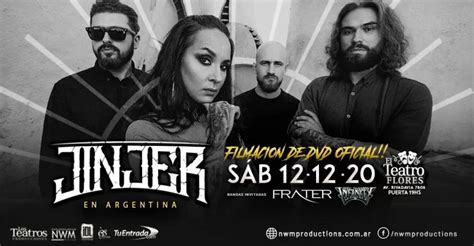 Jinjer Latin America Tour 2020 12122020 Buenos Aires Teatro