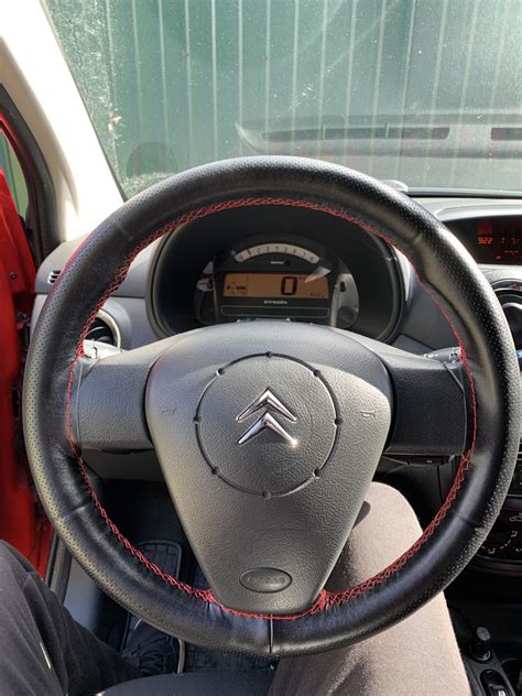 Оплетка руля — Citroen C2 VTS, 1,6 л, 2007 года | своими руками | DRIVE2