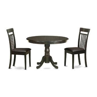 Darby Home Co Nadine Piece Dining Set Reviews Wayfair Solid