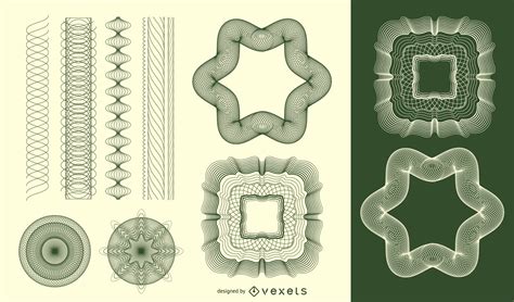 Guilloche Pattern Illustrator