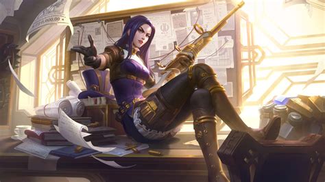 Caitlyn Hd League Of Legends Wallpapers Hd Wallpapers Id 108575