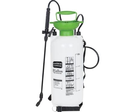 Harbor Gardens Pump Sprayer Gallon With High Efficiency Nozzle