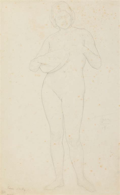 Nude Study Of A Woman With A Lute Works Of Art RA Collection Royal Academy Of Arts