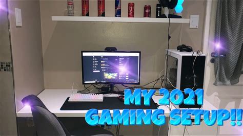 My New Gaming Setup Room Tour 2021 Gaming Setup YouTube