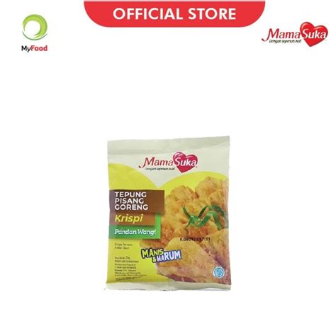 Mamasuka Tepung Pisang Goreng Pandan G Lazada Indonesia