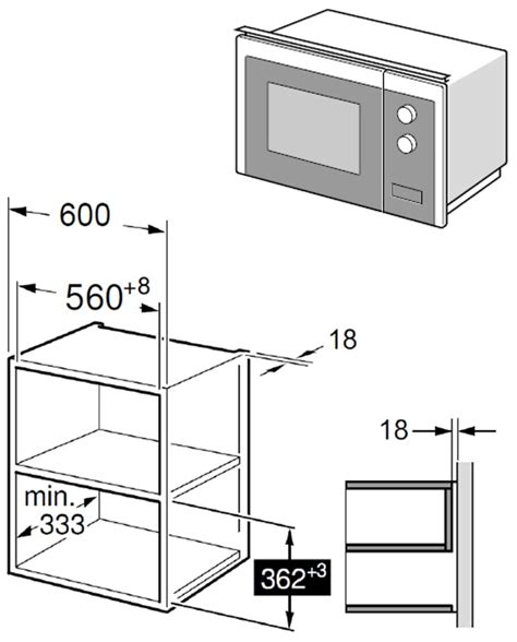 Микроволновая печь Maunfeld MBMO.20.8GB 20л. 800Вт черный (встраиваемая ...
