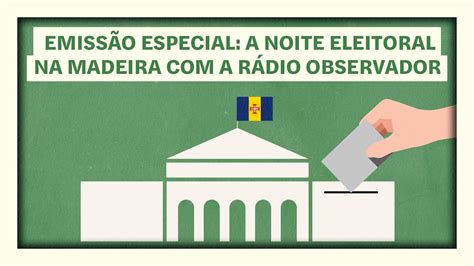 Vídeo A noite eleitoral na Madeira em direto na Rádio Observador