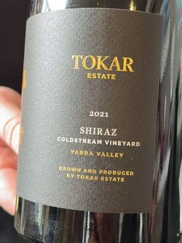 Tokar Estate Coldstream Vineyard Shiraz Vivino US