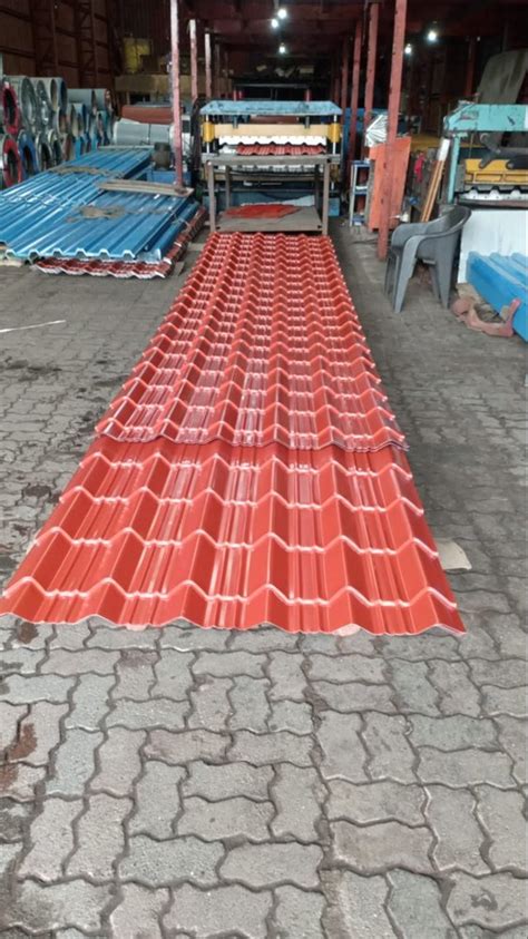 Kavla Tile Profile Roofing Sheet At Rs Kilogram Clay Tile