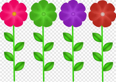 Flowers, spring, art, pull apart, colorful flowers, violet flower, pink flower, green flower ...