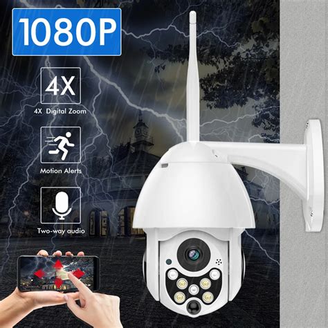 Entrelosmedanos SDETER 1080P 2MP Wireless IP Camera Wifi Speed Dome