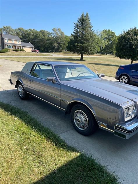 1982 Buick Riviera Coupe Grey Fwd Automatic Classic Buick Riviera