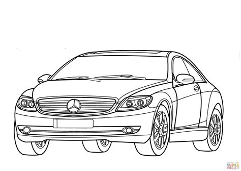 Desenhos Para Colorir Carros Mercedes Clique Aqui Para A Aula Completa