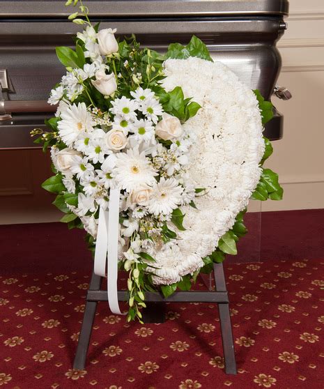 White Funeral Flowers - Ital Florist Toronto Ontario