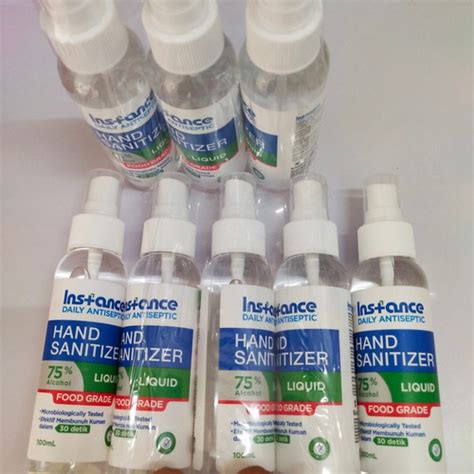 Jual Instance Hand Sanitizer Spray Ml Food Grade Kota Denpasar