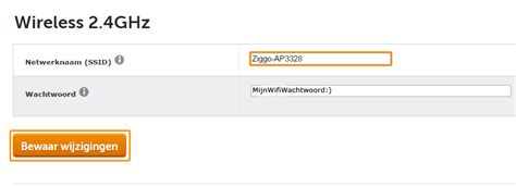 Wifi Wachtwoord En Netwerknaam Wijzigen Klantenservice Ziggo