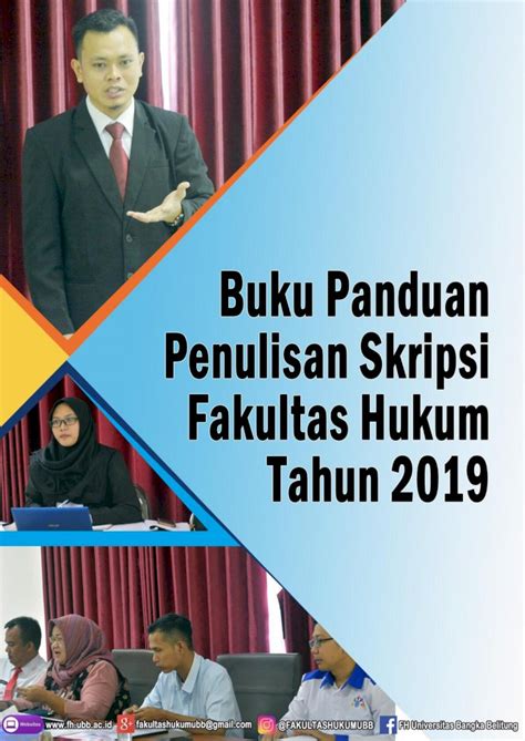 PDF Pedoman Penulisan Usulan Penelitian Dan Skripsifh Ubb Ac Id