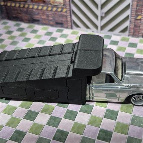 Hot Wheels 67 C10 Hauler Ramp Truck Conversion STL File For 3D