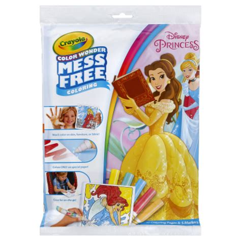 Crayola Color Wonder Disney Princess 18 Page Coloring Kit 1 Ct Fred