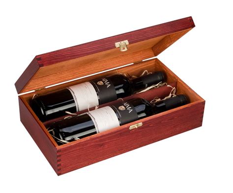 Double Bottle Wooden Luxury T Box For Wine Champagne Or Whisky