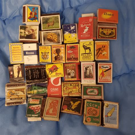 My collection of match boxes : r/Collections