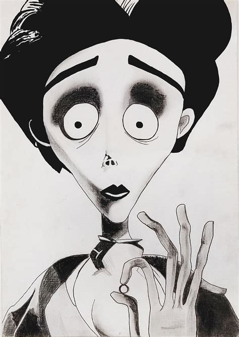 Victor Corpse Bride Print Tim Burton Fan Art Etsy