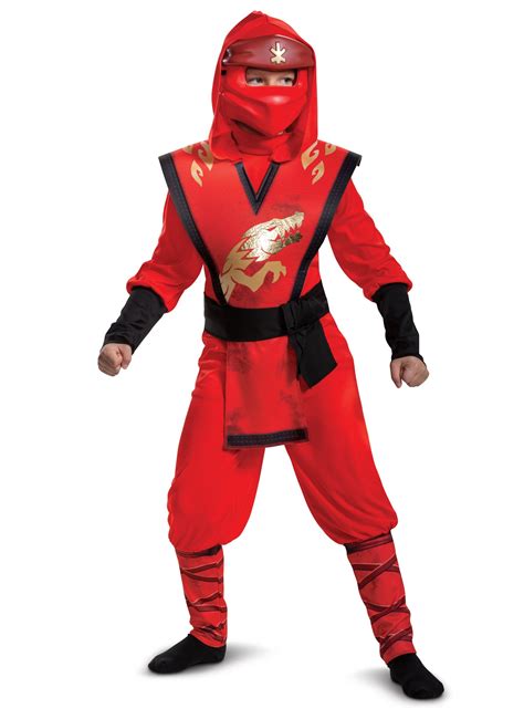 Déguisement LEGACY deluxe Kai Ninjago LEGO enfant moncostume ch