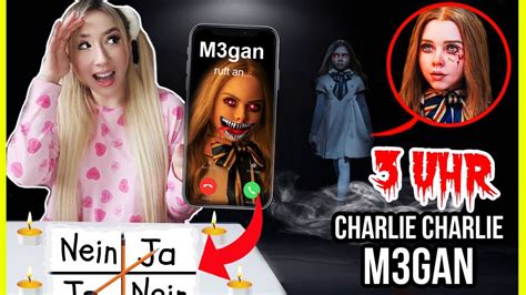 Stelle Niemals FRAGEN Zu M3GAN Aus KINO FILM Mit Charlie Charlie SPIEL