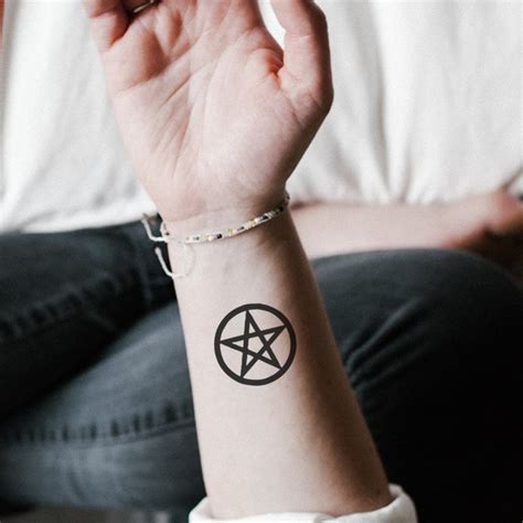 Wiccan Pentagram Tattoo