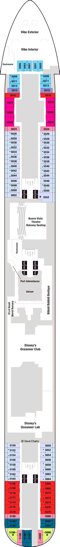 Disney Fantasy Deck Plans: Ship Layout, Staterooms & Map - Cruise Critic