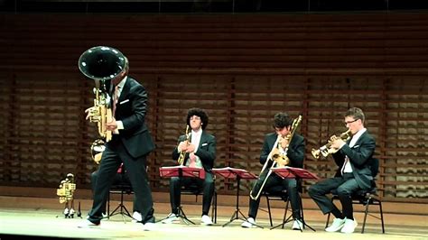 Canadian Brass A Lucerna 28 Settembre 2011 Tuba Tiger Rag Youtube