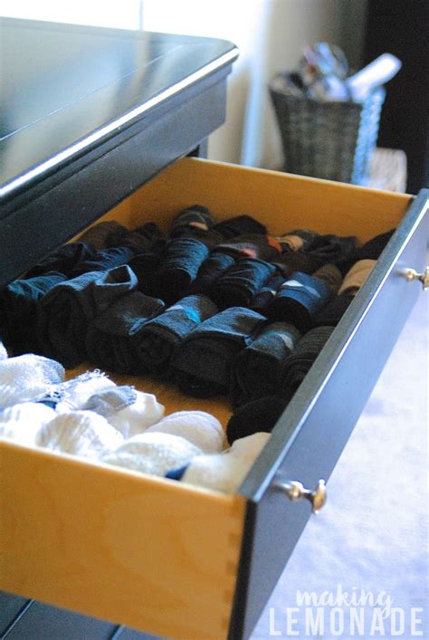 How to Fold and Organize Socks {KonMari Method} - Making Lemonade