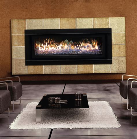 Modern Linear Gas Fireplace | Home Design Ideas