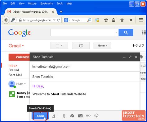 Send Email Using Gmail