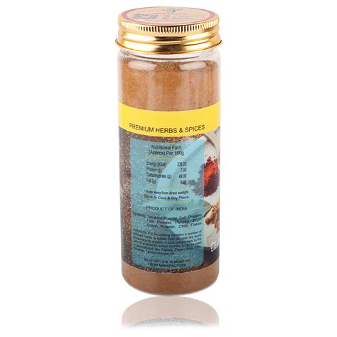 Piri Piri Peri Peri Seasoning Packaging Type Pet Jar With Metal Ro