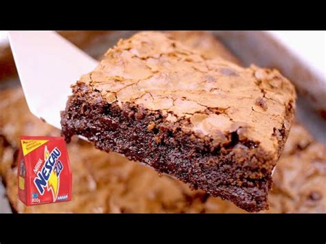 O MELHOR DO MUNDO BROWNIE DE NESCAU SUPER FÁCIL E GOSTOSO ISAMARA