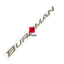 Emblemat naklejka Suzuki UH 125 200 Burgman tył OEM 6813107E10