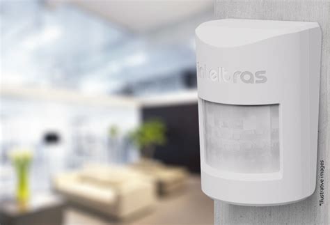 Passive Wireless Infrared Motion Sensor Ivp Pet Sf Intelbras