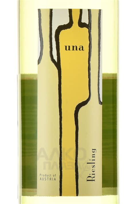 UNA Riesling - купить вино УНА Рислинг 0.75 л белое полусухое - цена
