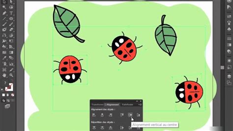 La Formation Illustrator CS6 Cour N59 Aligner Les Objets YouTube