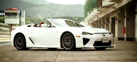 Lexus Lfa Roadster In Video Lexus Lfa